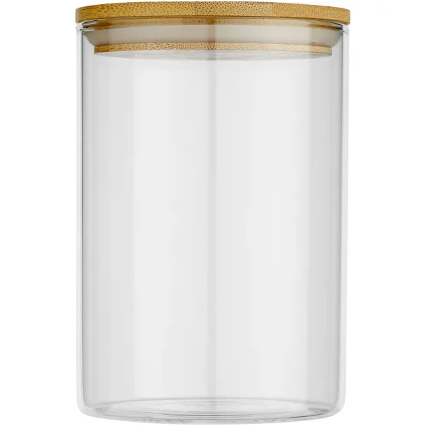 Boley 550 ml glass food container - Seasons Natural White