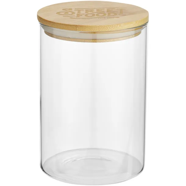 Boley 550 ml glass food container - Seasons Natural White