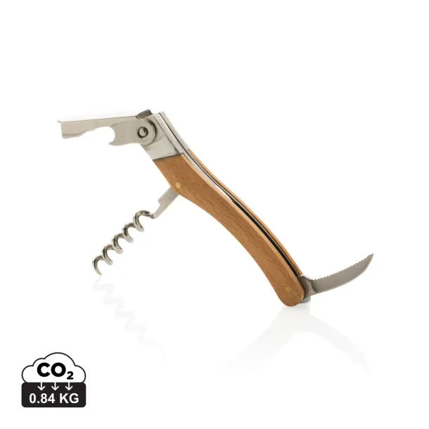  FSC® wooden Corkscrew - XD Collection Brown 