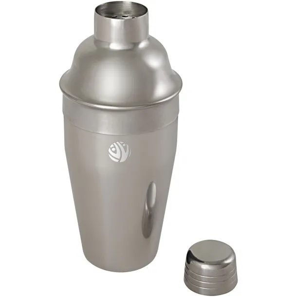 Gaudie recycled stainless steel cocktail shaker - Seasons Silver