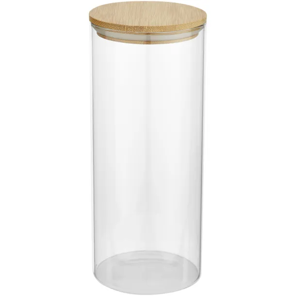 Boley 940 ml glass food container - Seasons Natural White