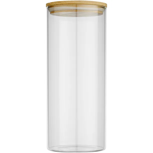 Boley 940 ml glass food container - Seasons Natural White