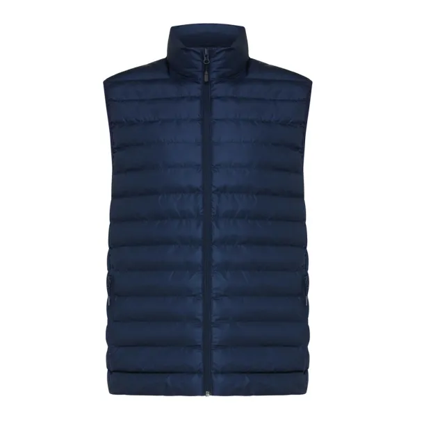  Iqoniq Meru men recycled polyester bodywarmer - iqoniq navy