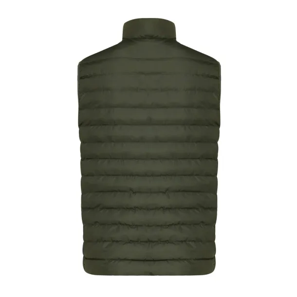  Iqoniq Meru men recycled polyester bodywarmer - iqoniq khaki