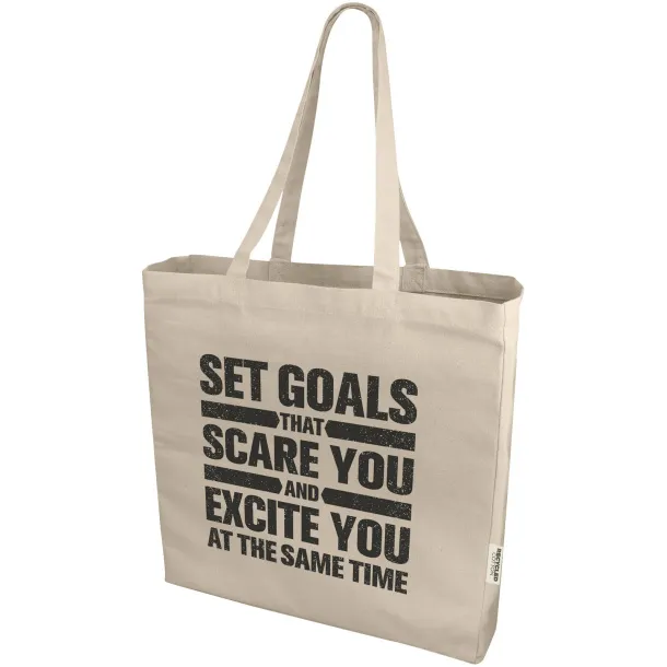 Odessa 220 g/m² recycled tote bag Natural