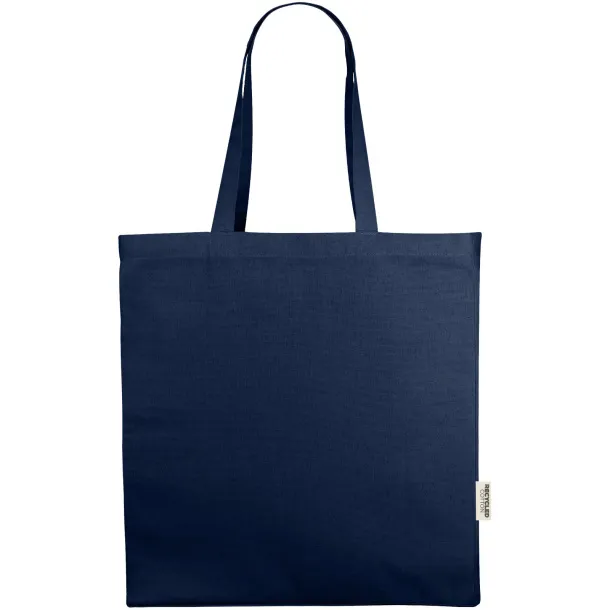 Odessa 220 g/m² recycled tote bag Navy Blue