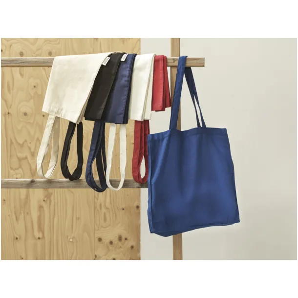 Odessa 220 g/m² recycled tote bag Crna