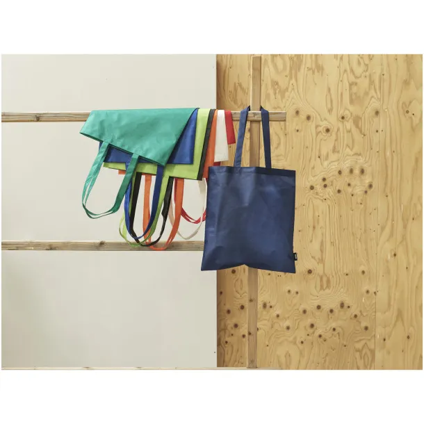 Zeus GRS recycled non-woven convention tote bag 6L Red