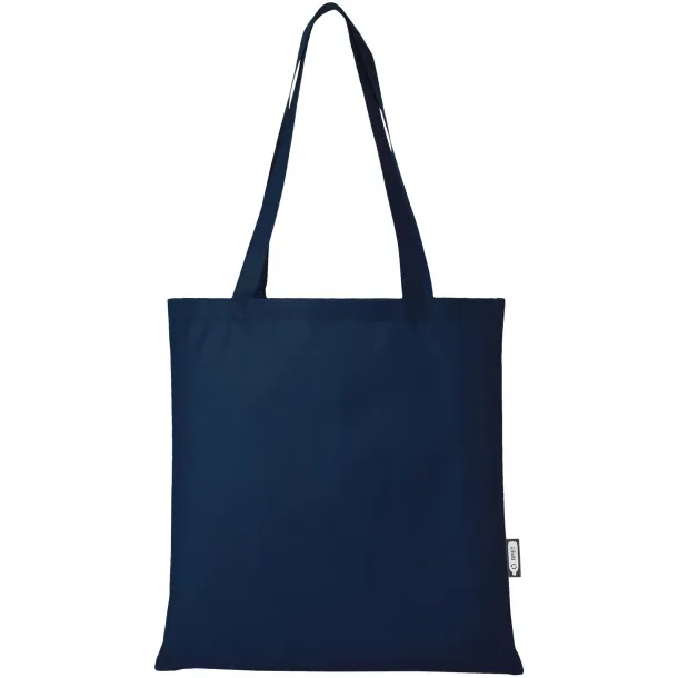 Zeus GRS recycled non-woven convention tote bag 6L Navy Blue