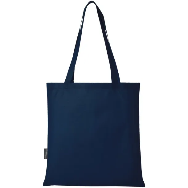 Zeus GRS recycled non-woven convention tote bag 6L Navy Blue