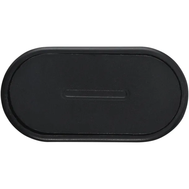 Whiz recycled plastic modular charging cable Solid black
