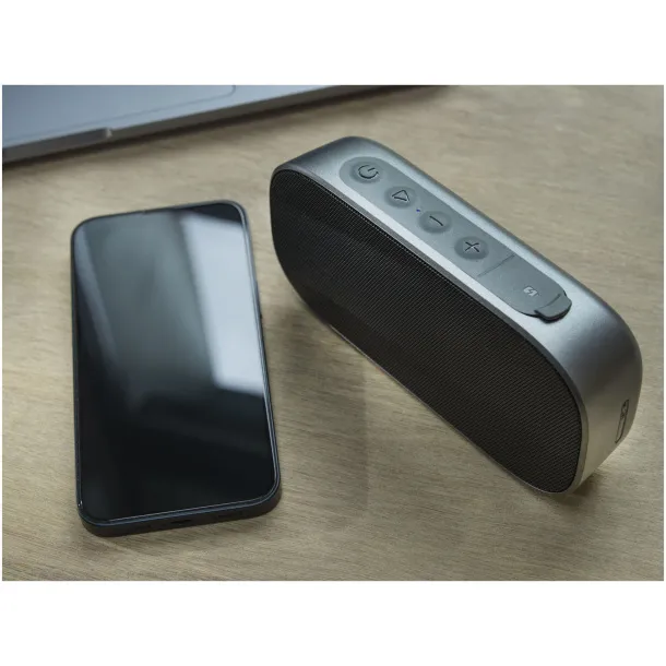 Stark 2.0 5W recycled plastic IPX5 Bluetooth® speaker White
