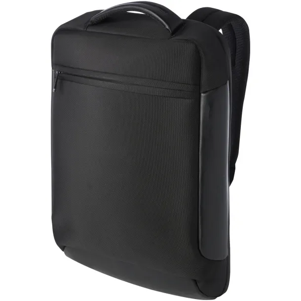 Expedition Pro 15.6" GRS recycled compact laptop backpack 12L Solid black