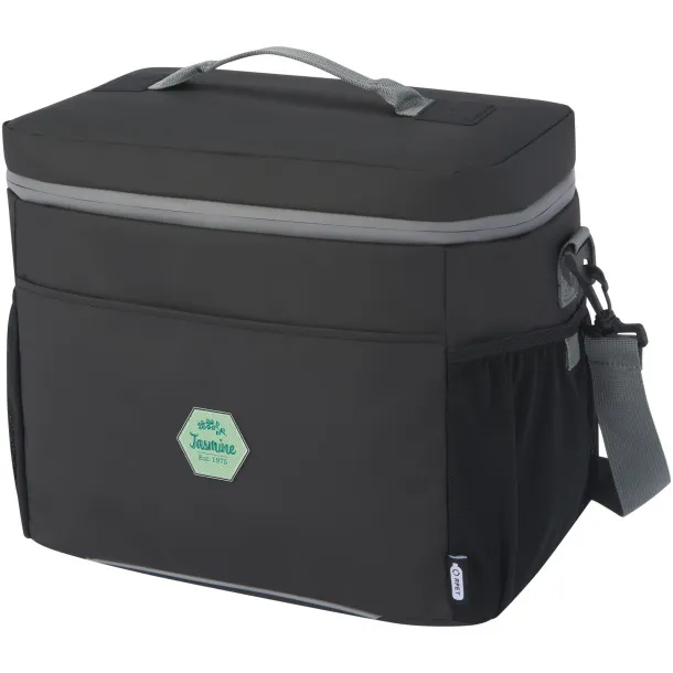 Aqua 20-can GRS recycled water resistant cooler bag 22L Crna