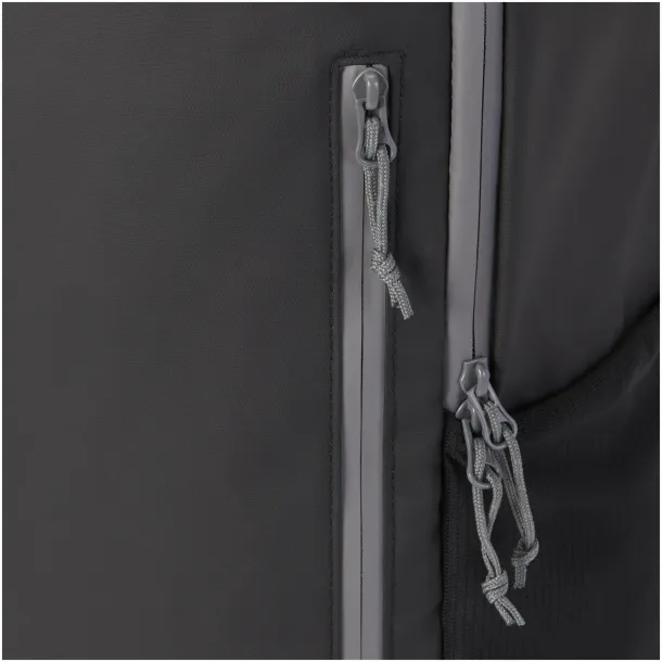 Aqua 15" GRS recycled water resistant laptop backpack 21L Crna