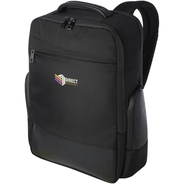 Expedition Pro 15.6" GRS recycled laptop backpack 25L Solid black