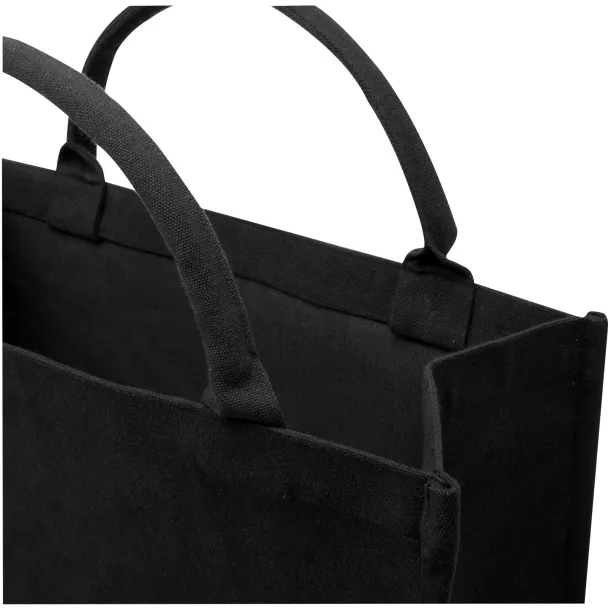 Page Aware™ reciklirana torba za knjige, 500 g/m² Solid black