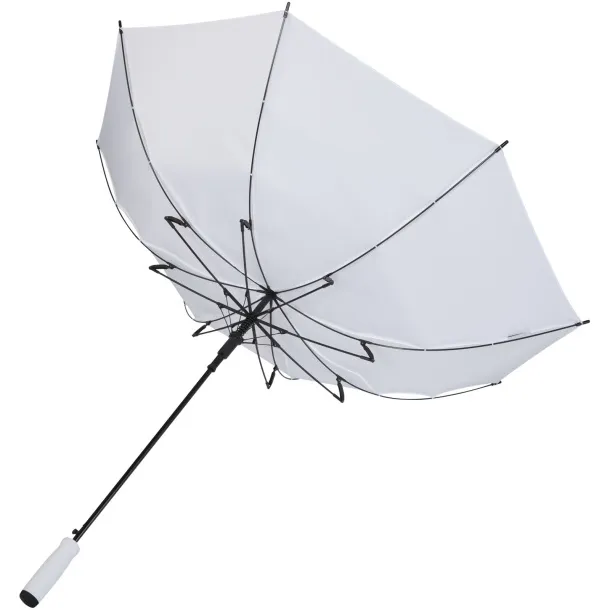 Niel 23" auto open recycled PET umbrella White