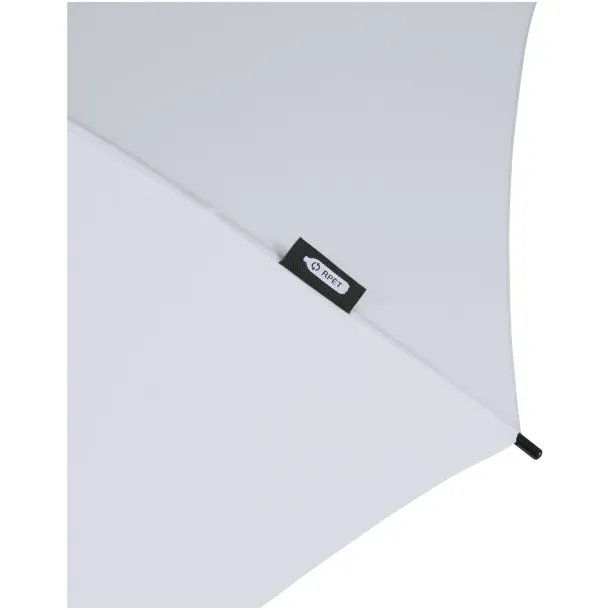 Niel 23" auto open recycled PET umbrella White