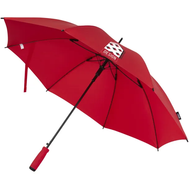 Niel 23" auto open recycled PET umbrella Red