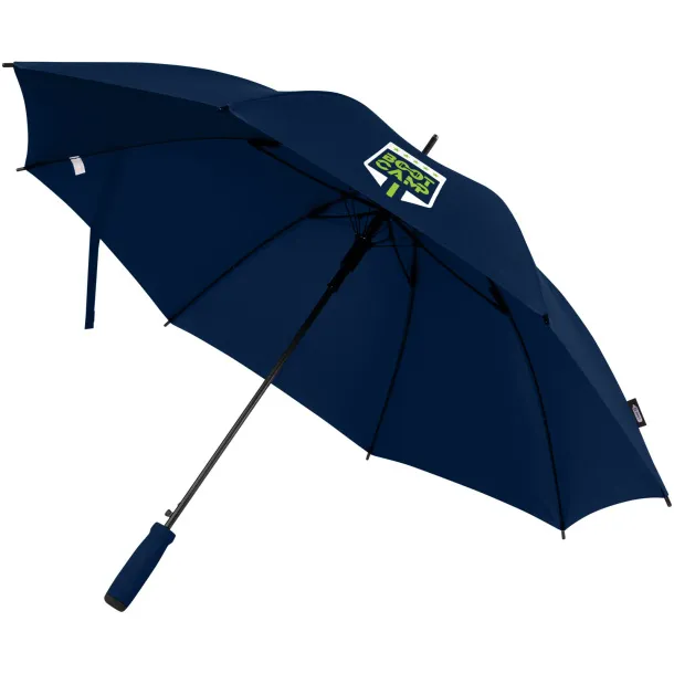 Niel 23" auto open recycled PET umbrella Navy Blue