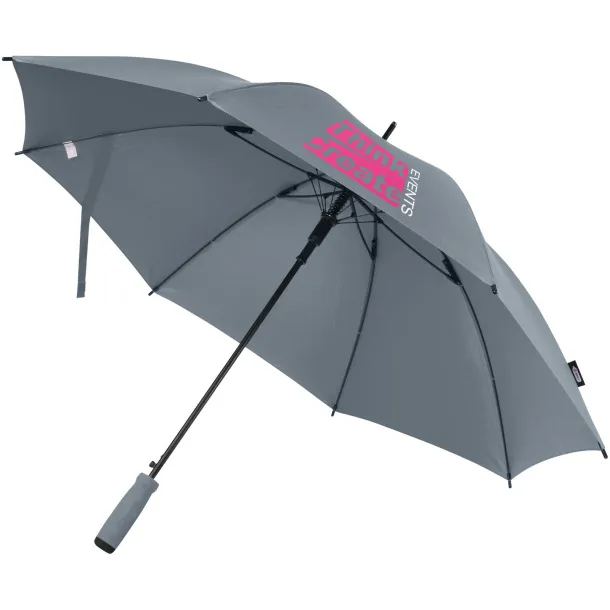 Niel 23" auto open recycled PET umbrella Grey