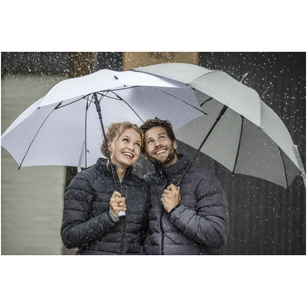 Niel 23" reciklirani PET kišobran s automatskim otvaranjem Solid black
