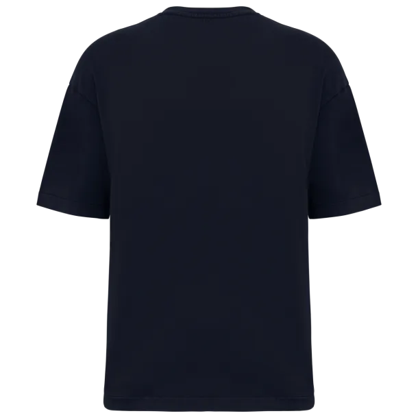  muška oversized majica s ispranim efektom - Native Spirit Washed Navy Blue