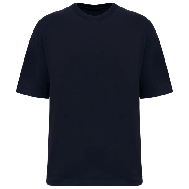  muška oversized majica s ispranim efektom - Native Spirit Washed Navy Blue