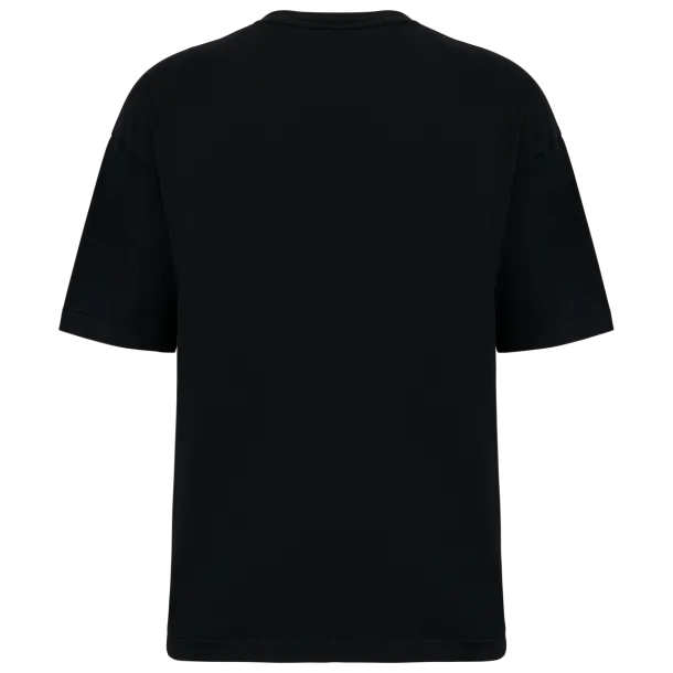  muška oversized majica s ispranim efektom - Native Spirit Washed Black