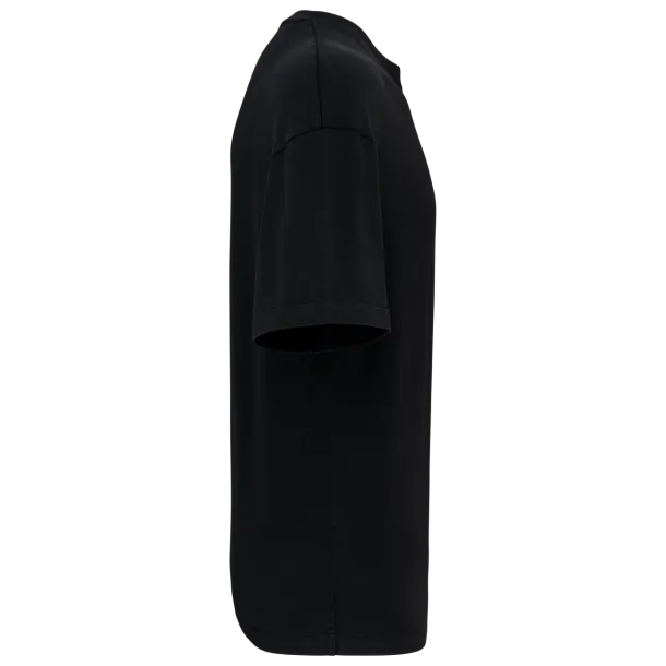  muška oversized majica s ispranim efektom - Native Spirit Washed Black