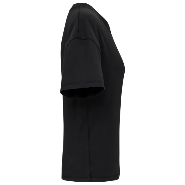  LADIES’ OVERSIZE WASHED EFFECT T-SHIRT - Native Spirit Washed Black