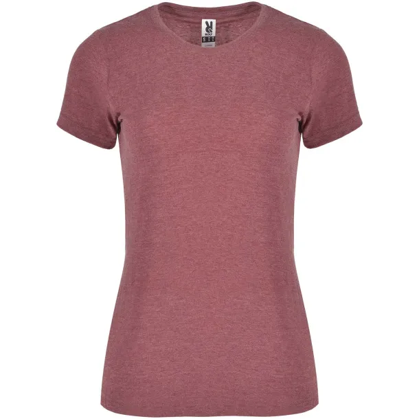 Fox ženska majica kratkih rukava, 150 g/m² - Roly Heather Garnet