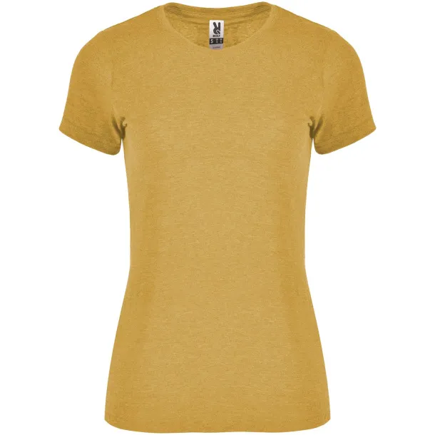 Fox ženska majica kratkih rukava, 150 g/m² - Roly Heather Mustard