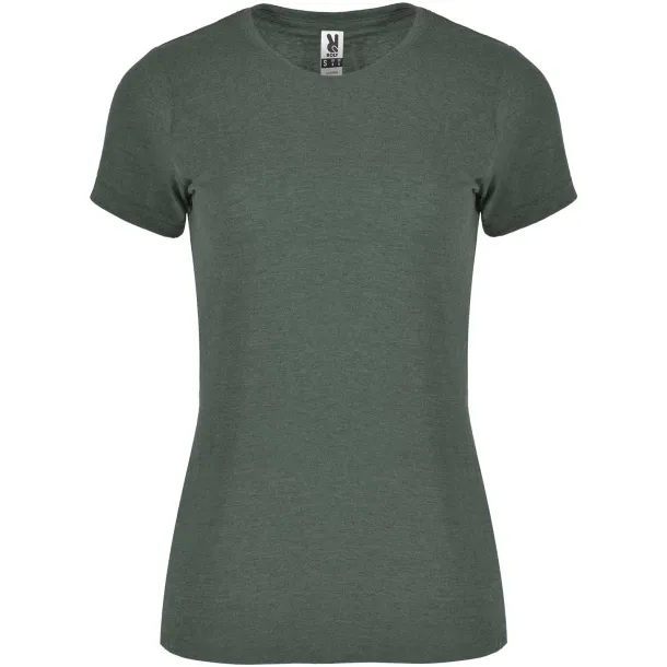 Fox ženska majica kratkih rukava, 150 g/m² - Roly Heather Bottle Green