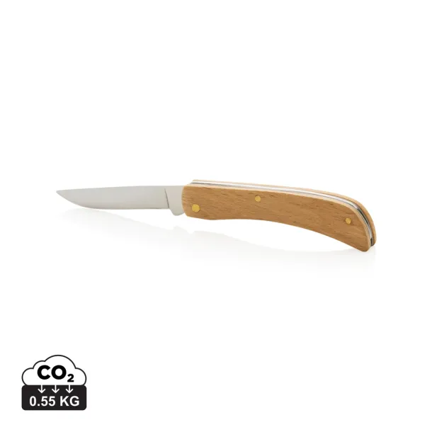 FSC® wooden knife - XD Collection Brown 