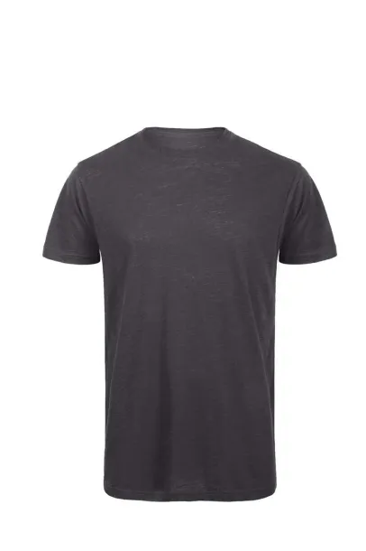  B&C INSPIRE SLUB T-shirt majica / muška, 120 g/m2 - B&C Chic Anthracite
