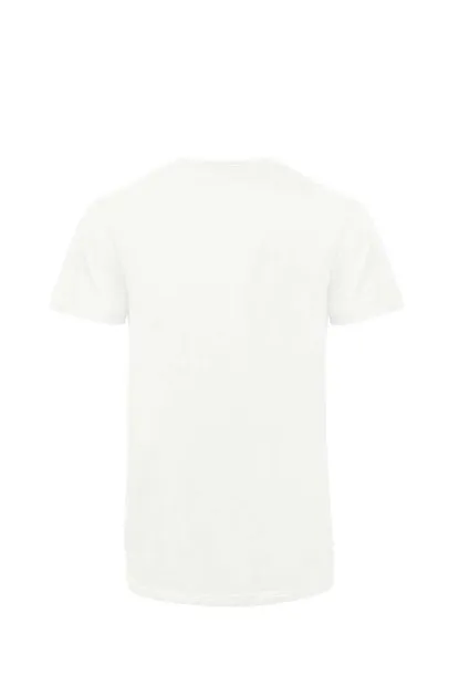  B&C INSPIRE SLUB T-shirt majica / muška, 120 g/m2 - B&C Chic Pure White