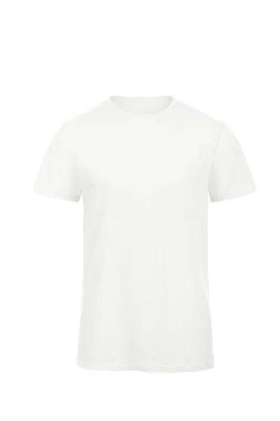  B&C INSPIRE SLUB T-shirt majica / muška, 120 g/m2 - B&C Chic Pure White