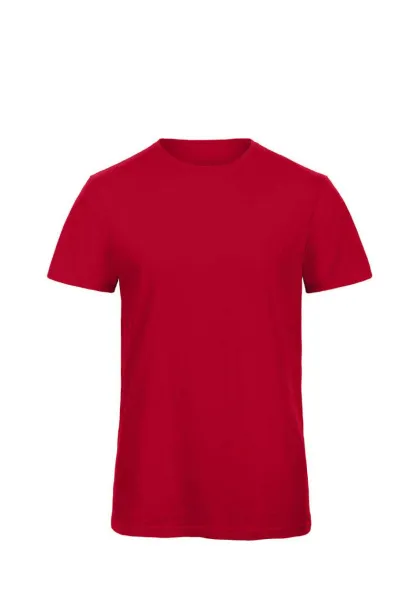  B&C INSPIRE SLUB T-shirt majica / muška, 120 g/m2 - B&C Chic Red