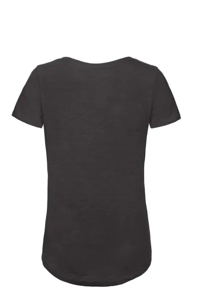  B&C INSPIRE SLUB T-shirt majica / ženska, 120 g/m2 - B&C Chic Black