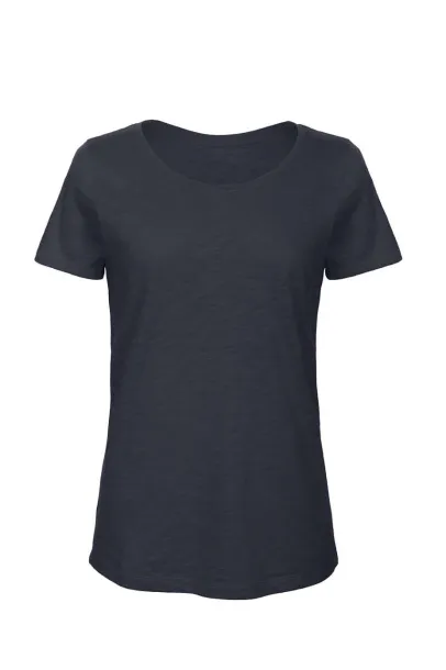  B&C INSPIRE SLUB T-shirt majica / ženska, 120 g/m2 - B&C Chic Navy