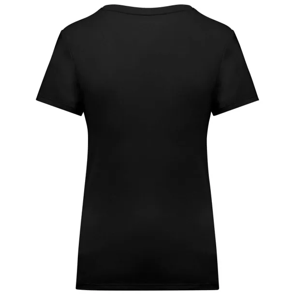  Ženska majica od organskog pamuka u procesu pretvaranja, 180 g/m2 - Kariban Crna