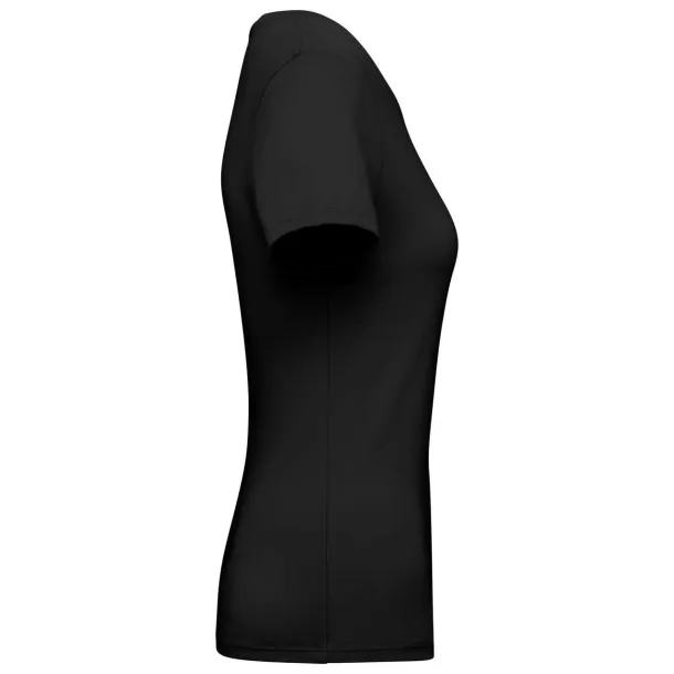  Ženska majica od organskog pamuka u procesu pretvaranja, 180 g/m2 - Kariban Crna