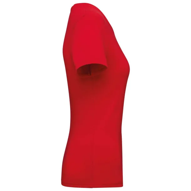  Ženska majica od organskog pamuka u procesu pretvaranja, 180 g/m2 - Kariban Crvena