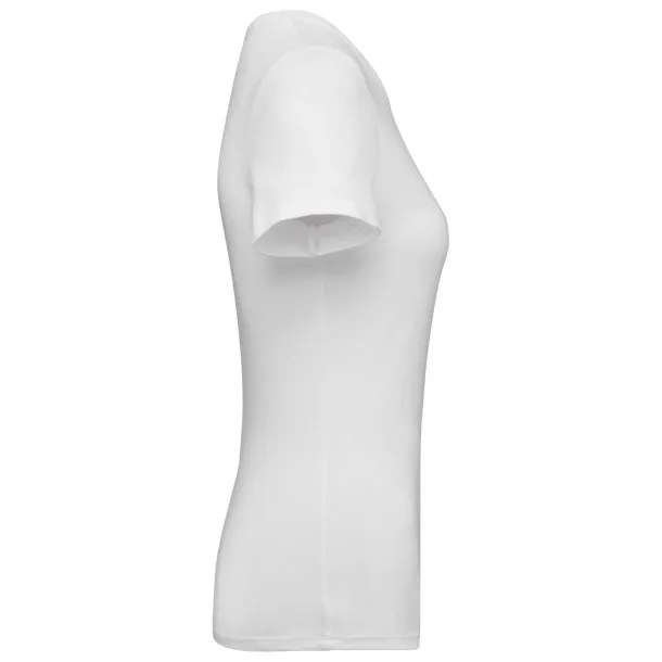  Ženska majica od organskog pamuka u procesu pretvaranja, 180 g/m2 - Kariban Bijela