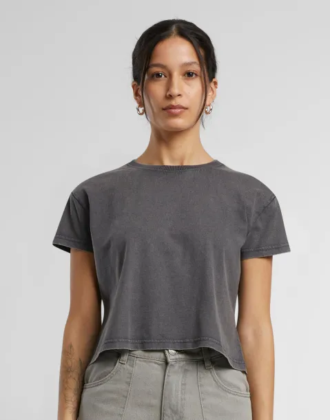  Ladies Vintage Cropped Tee - Build Your Brand