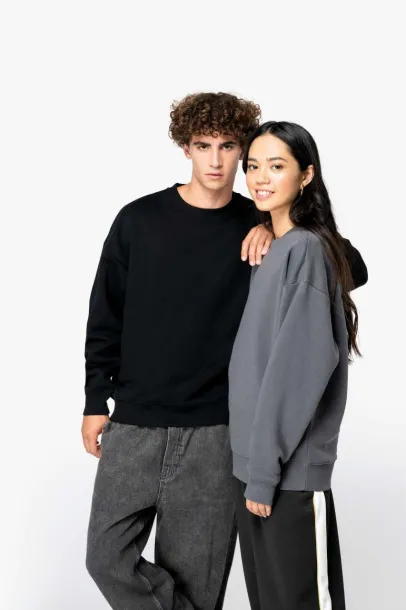  unisex ekološki prihvatljiva predimenzionirana majica s okruglim izrezom - Native Spirit Ivory