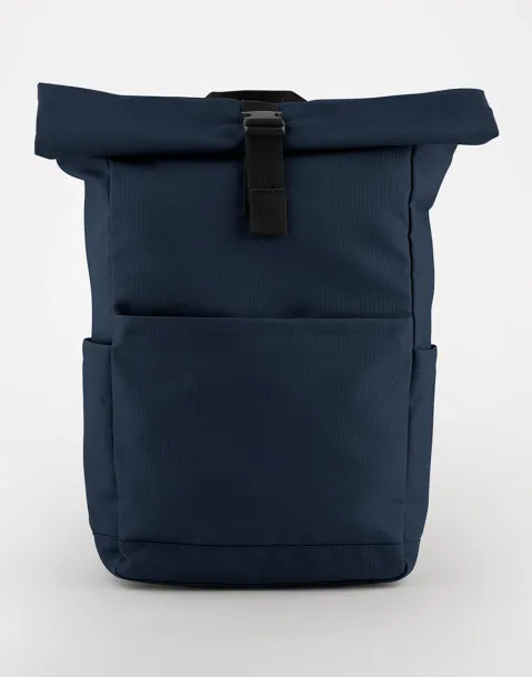  Premium Recycled Roll Top Backpack - Bagbase Navy