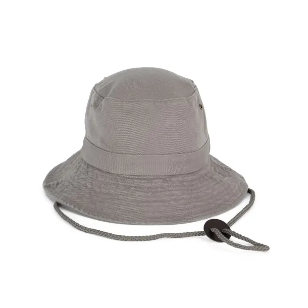 BAROUDEUR BUCKET HAT - K-UP Oxyde Grey